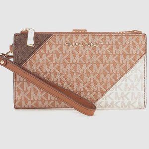 Michael Kors Wristlet (Double Color Block )